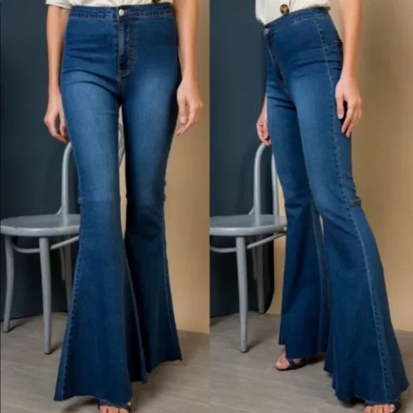 Aluna Levi flared leg, high waisted jeans - Picture 10 of 10